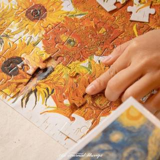 Puzzle Van Gogh 100pcs (Xếp Hình Tranh Van Gogh 100 Mảnh)