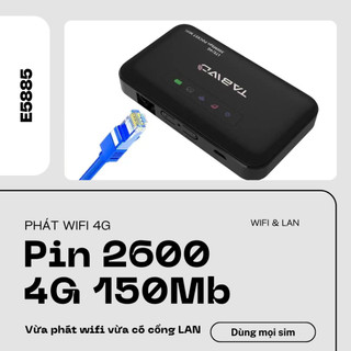 Bộ phát wifi từ sim 4G TABWD E5885 ,Olax MF6875 ,  phát wifi từ sim 4G tốc độ 300Mbps có cổng LAN