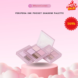 Phấn Mắt 4 Ô Peripera Ink Pocket Shadow Palette