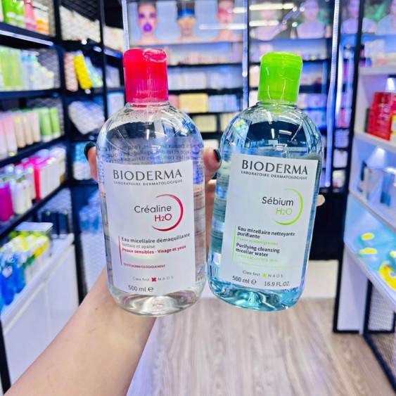 [CHÍNH HÃNG] Nước tẩy trang Bioderma làm sạch sâu, dịu nhẹ loại bỏ bụi bẩn, dầu nhờn dành cho mọi loại da loại 500ml | BigBuy360 - bigbuy360.vn