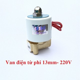 Van Điện Từ UNID - Phi 13, Dùng Điện 24V Hoặc 220v - Van Đóng Khi Cắt Nguồn Điện