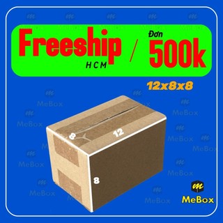 10 hộp carton 12x8x8