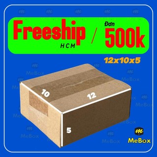 hộp giấy gói hàng 12x10x5 combo 20 hộp