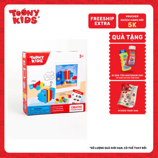 Đồ chơi bộ lắp ráp khung tranh cá toonykids - đồ chơi thông minh cho bé - creative picture farme tn00522