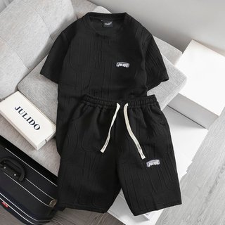 Bộ Thể Thao Nam Cộc Tay Phối Màu Cao Cấp JULIDO