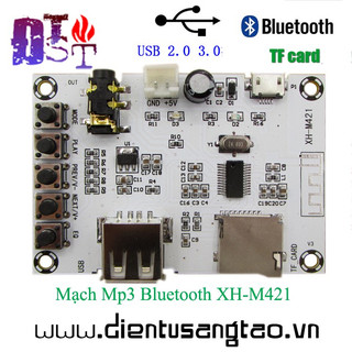 ✅ [RẺ NHẤT VIỆT NAM] ⚡ Mạch Mp3 Bluetooth XH-M421