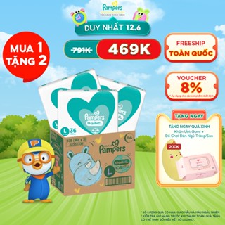 Thùng 3 Gói Tã Quần PAMPERS Giữ Dáng Chống Xệ Size L108/ XL96/ XXL84