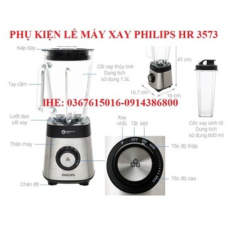 Phụ kiện máy xay philip HR3573