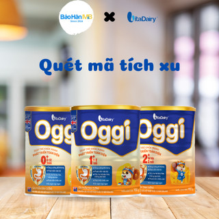 [Mẫu Mới Nhất] Sữa bột Oggi VitaDairy - Lon 800g  - Phát triển toàn diện
