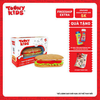 Đồ Chơi Nấu Ăn Hot Dog TOONYKIDS - Đồ Chơi Nhà Bếp Cho Bé - Hot Dog TN080 (TẶNG KÈM STICKER)