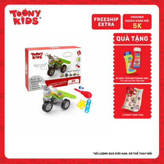 Đồ Chơi Xe Lắp Ráp TOONYKIDS Cho Bé - DIY ASSEMBLY VEHICLE TN024 (TẶNG KÈM STICKER)