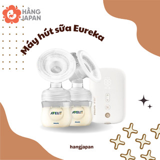 Máy hút sữa bằng điện đôi Eureka Plus màu trắng Philips Avent SCF394/11