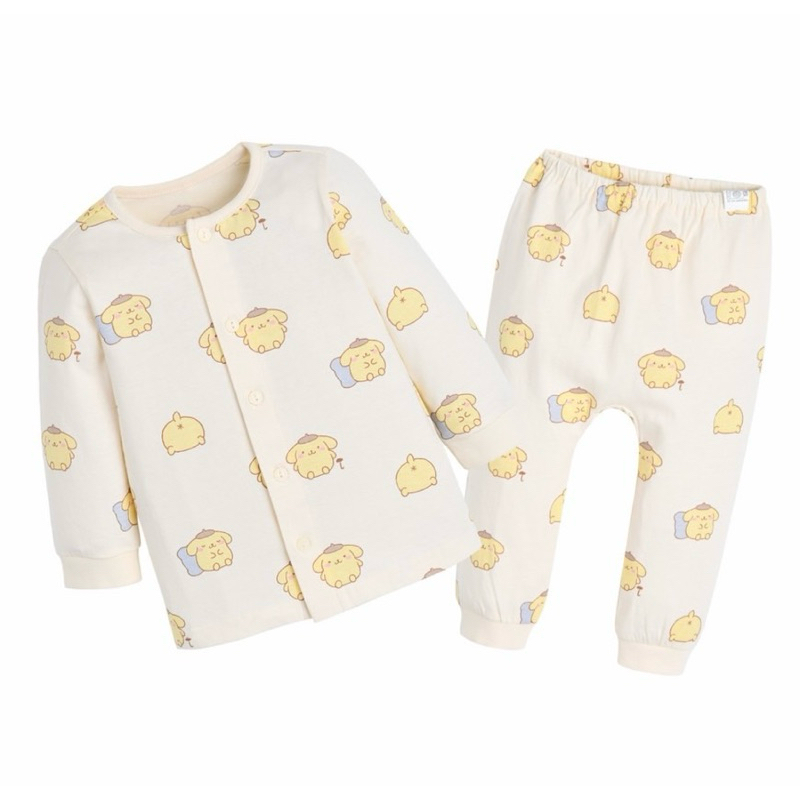 (size 70 ~ 6-8kg) Bộ cotton mỏng mềm Moimoln xuất Hàn dư xịn