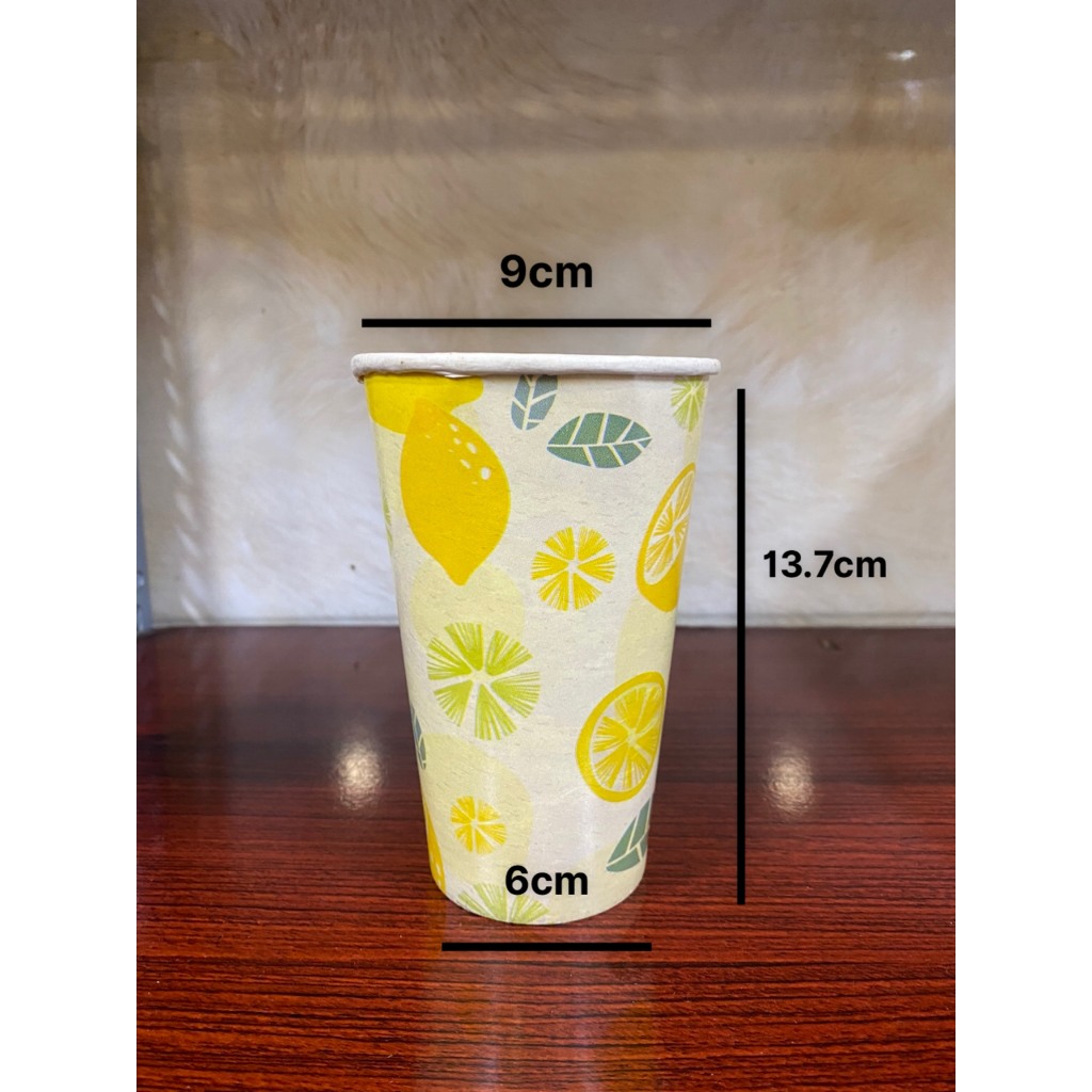 50 cái Ly giấy 480ml (hình ngẫu nhiên) (2PE)