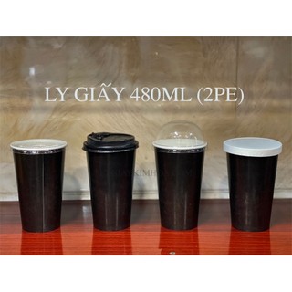 50 cái Ly giấy 480ml (hình ngẫu nhiên) (2PE)