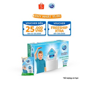 Thùng 24 bịch sữa Uống Dutch Lady Cô Gái Hà Lan Có Đường Cao Khỏe (24X180ml)