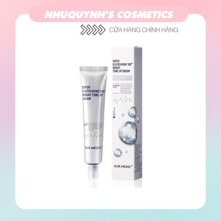 Kem dưỡng trắng da Sur.Medic Super Glutathione 100 Bright Tone Up Cream (40ml)