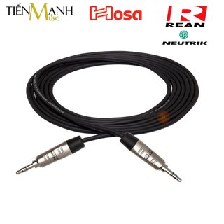 Dây cáp tín hiệu hosa 2 đầu 3.5mm rean by neutrik pro stereo trs dài 3m hmm-010 cable 3ly hmm010