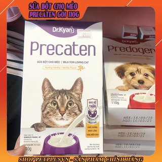 Sữa bột cho mèo Precaten hộp 110g