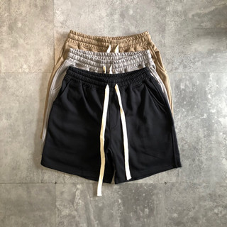 Quần short nỉ Basic B2404 V2 túi khoét BuiVintage, vải nỉ chân cua dày dặn phom đẹp.