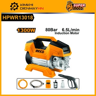  Máy rửa xe áp lực cao INGCO HPWR13018 Motor từ không chổi than. Máy rửa xe áp lực cao INGCO HPWR15028 1500W 