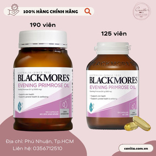 Blackmores Tinh dầu anh thảo 190 viên & 125 viên