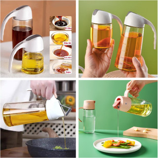 [FREESHIP] BÌNH THỦY TINH ĐỰNG DẦU, GIA VỊ MỞ NẮP KHI RÓT 300ml, 650ml