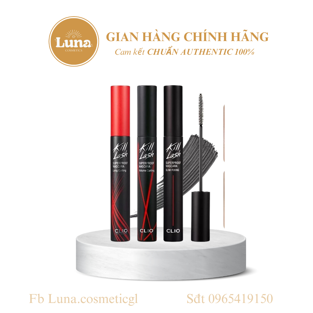 Chuốt Mi Mascara Clio Kill Lash Superproof 7g