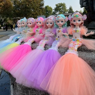 Búp bê công chúa nàng tiên cá xinh đẹp - cao 30cm
