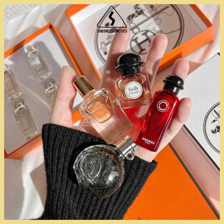 Nước Hoa Hermes Parfums Set 4 Chai Mini x 7.5ml