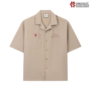 Áo sơ mi nam mikenco old but gold khaki shirt