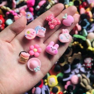 BỘ 5 CON Sticker jitbitz 3D ĐÁ  gắn dép Sục [GIAO MẪU NGẪU NHIÊN]