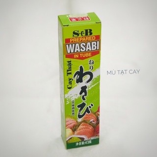 Combo 3 hộp mù tạc wasabi 43g cay SB chấm hải sản