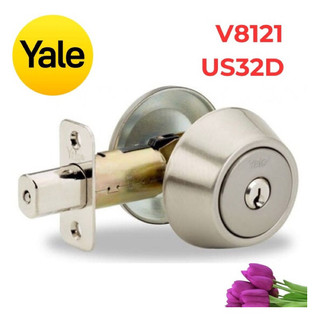 Khoá cóc Yale 2 đầu chìa khoá inox 304