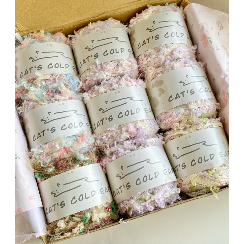 [Có sẵn - 50gr] Len thủ công - Cat's Cold Ear