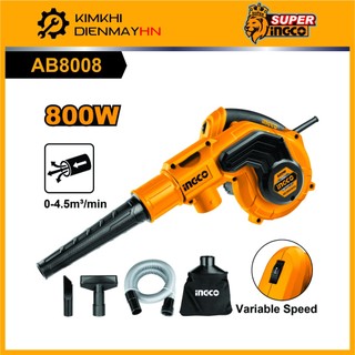 Máy thổi bụi hút bụi ingco ab8008 800w, ab6008 600w dùng điện 220v