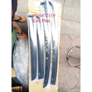 Bộ vè che mưa đen thái xe honda jazz form 2014-2021.