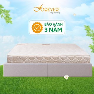 Đệm lò xo Forever Appolo-A 2 Viền 201 hoạ tiết gấm thêu sang trọng không hầm nóng thích hợp người nằm mềm