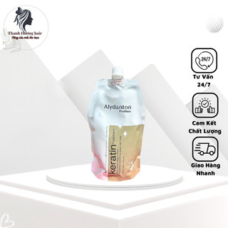 Kem hấp phục hồi tóc đã qua xử lý hóa chất Keratin Alydanton 500ml -