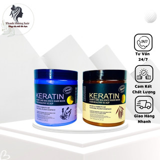 ( 1 HŨ ) Kem ủ tóc KERATIN COLLAGEN 1000ML LAVENDER BRAZIL NUT - [Thanh Hương Hair]