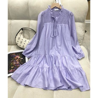 Đầm babydoll tím đốn tim duyên dáng quyến rủ