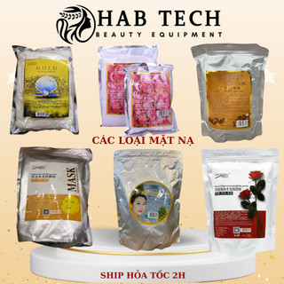 Bột mặt nạ bạc hà, mặt nạ hoa hồng, mặt nạ vàng 24k, mặt nạ thuốc bắc