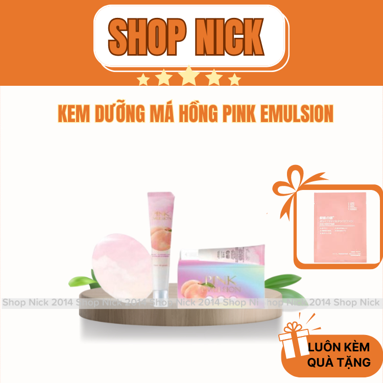 Kem Dưỡng Má Hồng Pink Emulsion, Thanh Tô Cosmetics