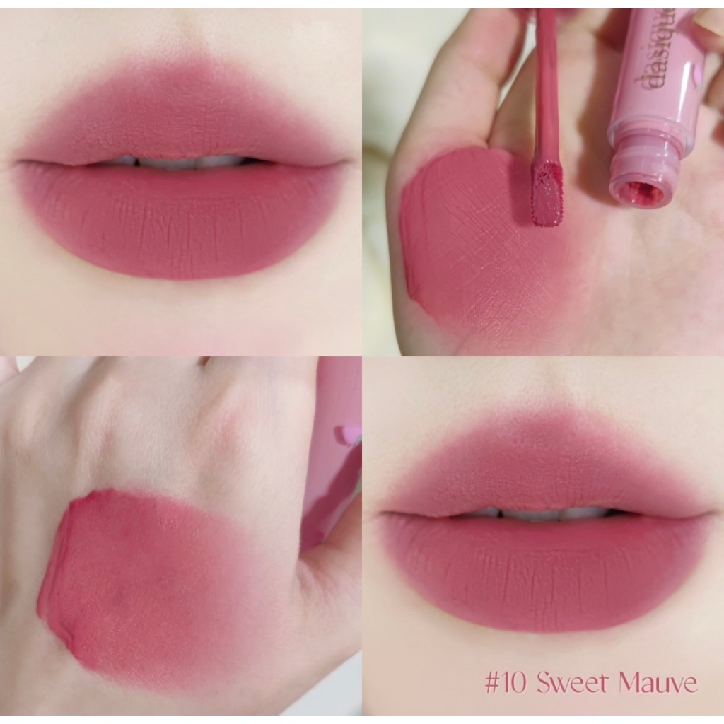 Son Kem Lì Dasique Water Blur Tint Màu 10 Sweet Mauve