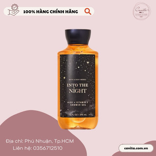 Sữa tắm bath & body works into the night 295ml