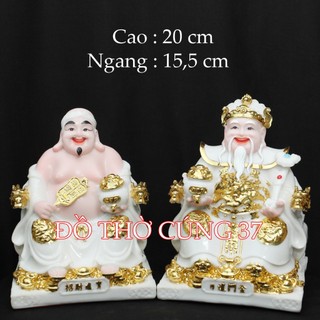 Thần tài thổ địa phú quý màu trắng
