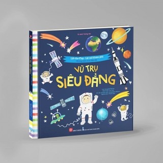 Sách - Lift-the-Flap-Lật mở khám phá - Những kiến thức đầu đời - Vũ trụ siêu đẳng