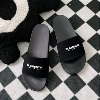 Dép Elements Quai Ngang Nam Nữ Đế Bằng Kiều Dáng Hàn Quốc 'hot' Dép Cao Su Slipper Đế Bằng Cao Cấp