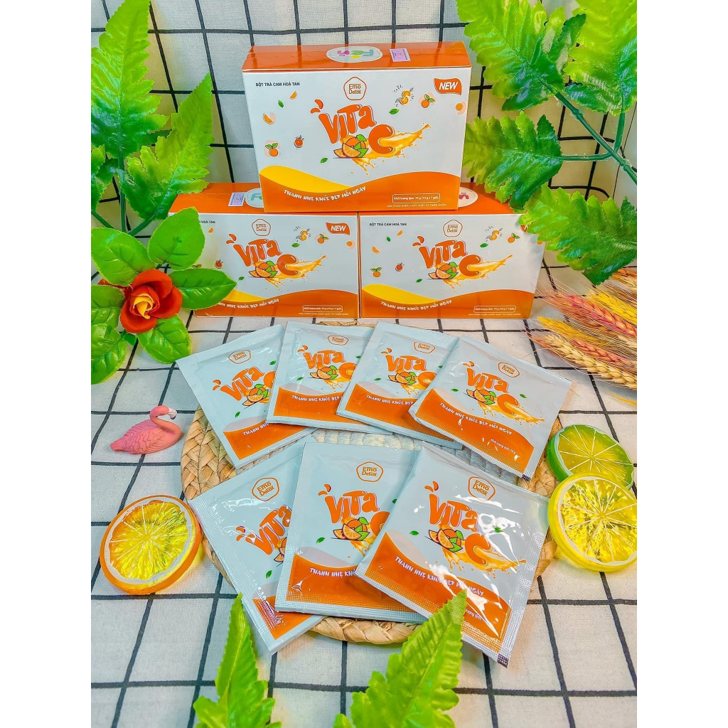 Detox giảm cân vị cam vitamin C sau khi sử dụng một liệu trình (KÈM QUÀ + GIÁ SỈ)