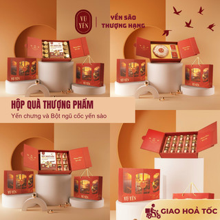 Hộp quà thượng phẩm yến sào Vũ Yến mix vị - chuẩn yến sào thượng hạng | Vũ Yến Store